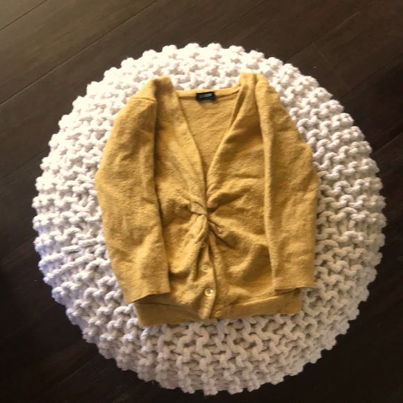 FREE with purchase! 🎉 J. crew Cardigan in Mustard - Picture 2 of 5